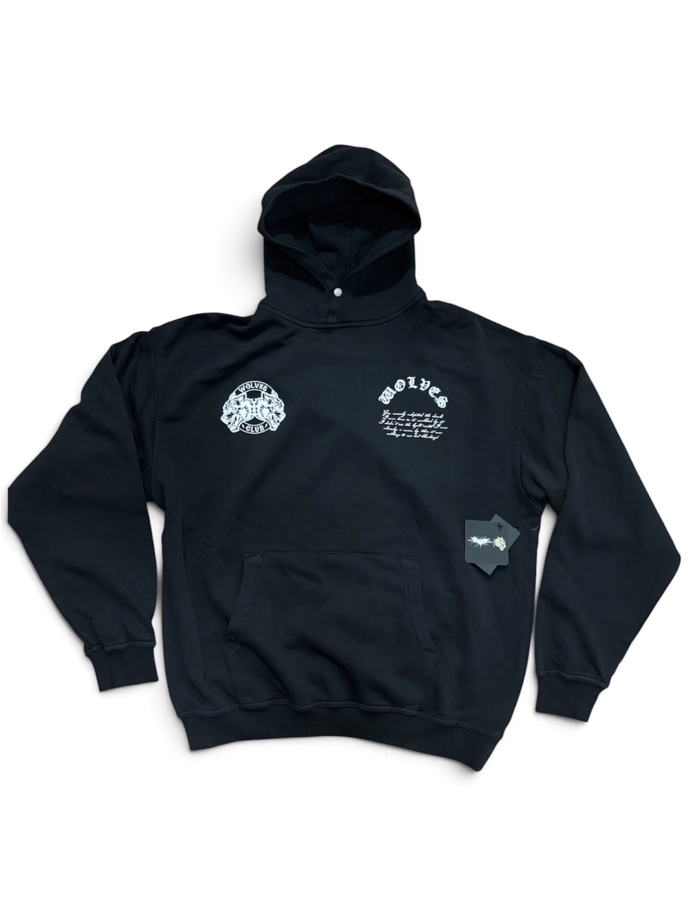 The Dark Knight Rises Wolves Club Limited Edition Black Hoodie, Size M